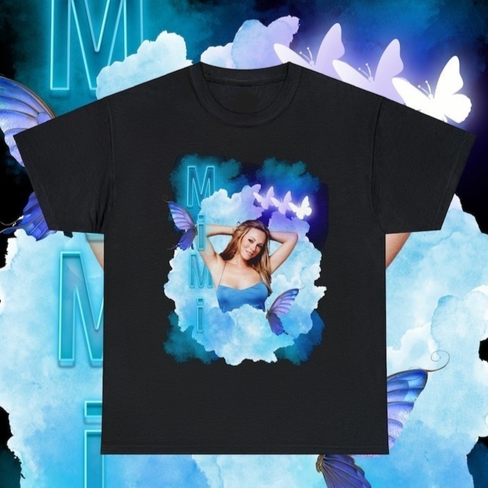 Mariah Carey T-Shirt, Streetwear Style Tee, Gift For Mariah Carey Fans